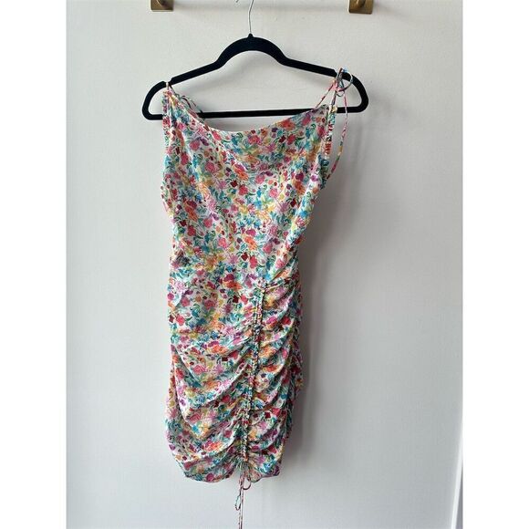 For Love & Lemons Leah Floral Mini Dress Women's Size S Party 499 - Picture 2 of 6